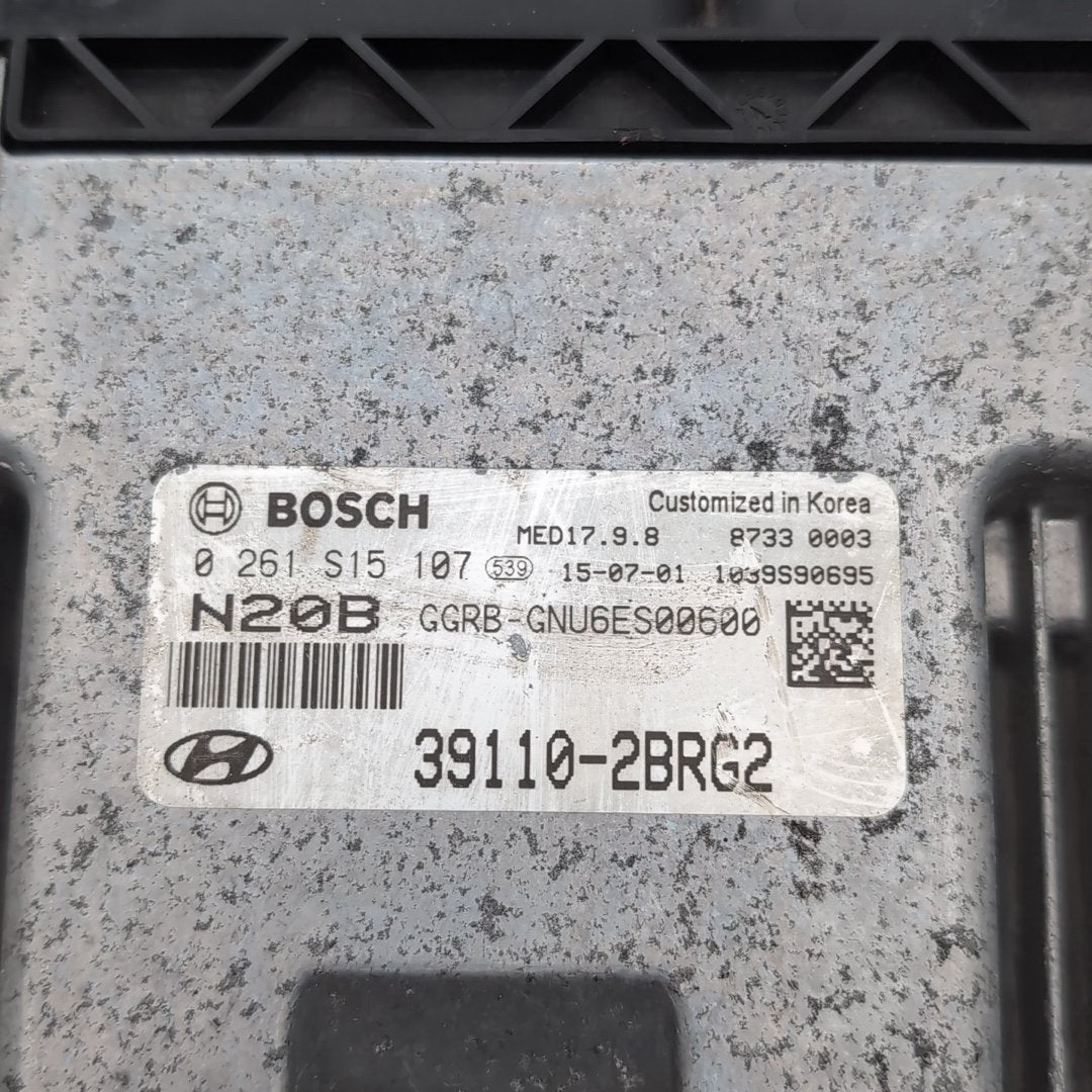 2015 2016 2017 Hyundai Accent 1.6 Engine Computer Control Module ECU 39110-2BRG2