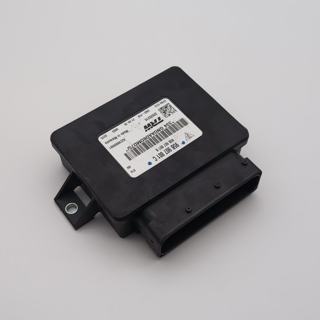 2015 2016 2017 2018 Porsche Macan Parking Brake Control Module OEM 95B907801C