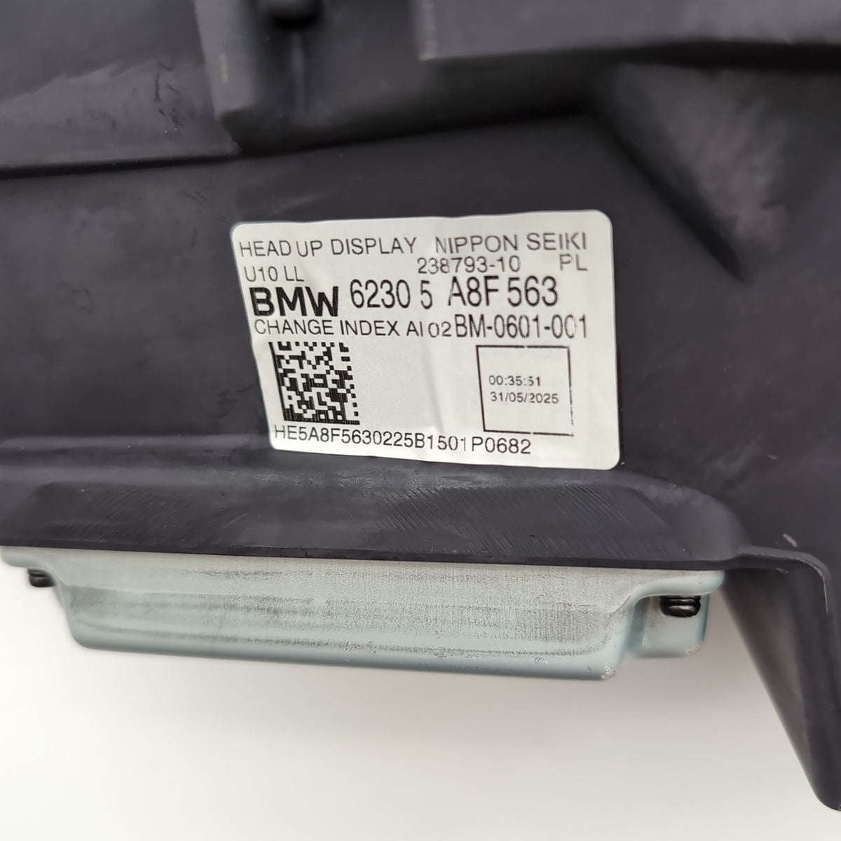 2024 2025 BMW X2 U10 HUD Head Up Display Unit 5A8F563