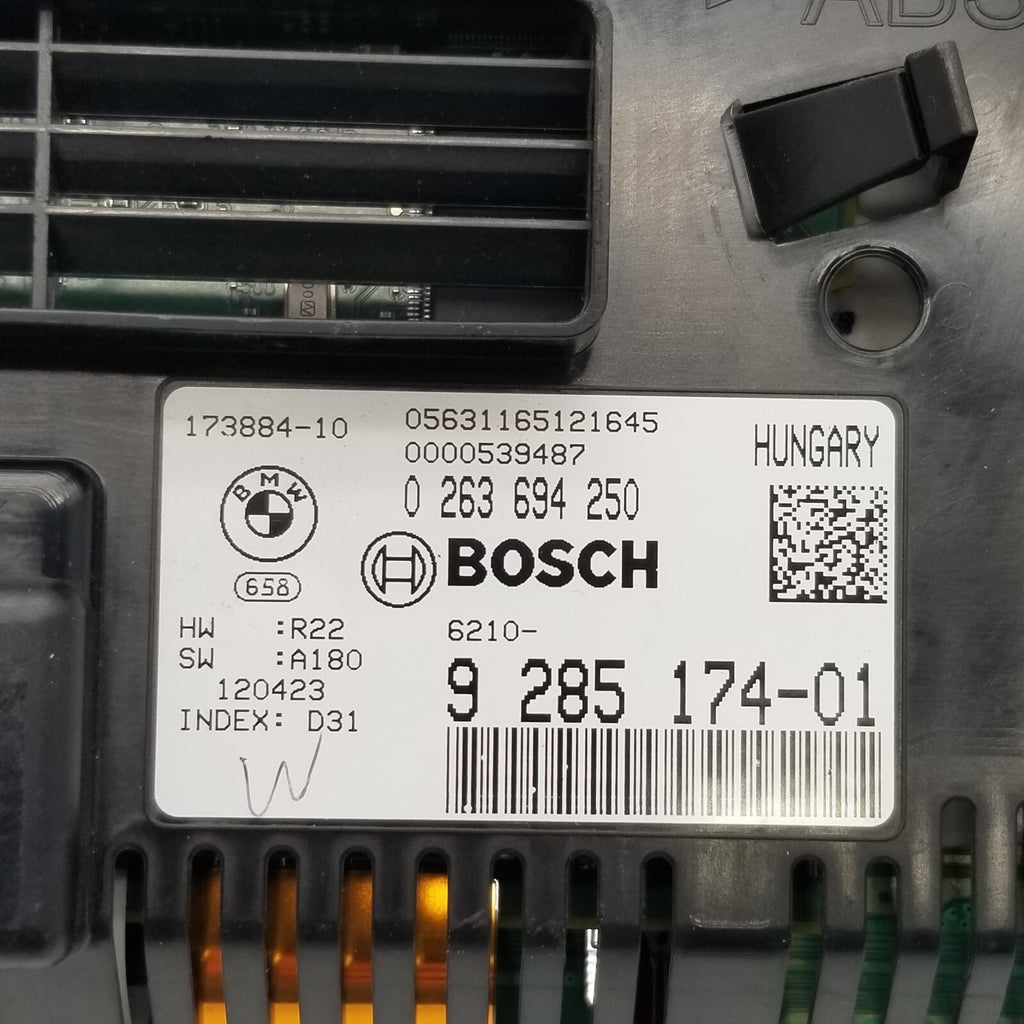 2012 - 2019 BMW F06 650I 550 535 640 CLUSTER ODOMETER SPEEDOMETER GAUGE 9285174