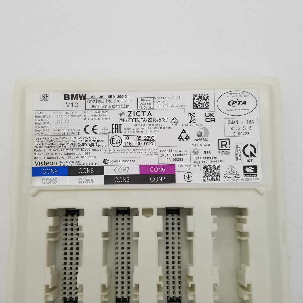 BMW G01 G05 G15 G20 G22 G30 G42 M3 M4 Body Domain Controller Fuse Module 5B31359