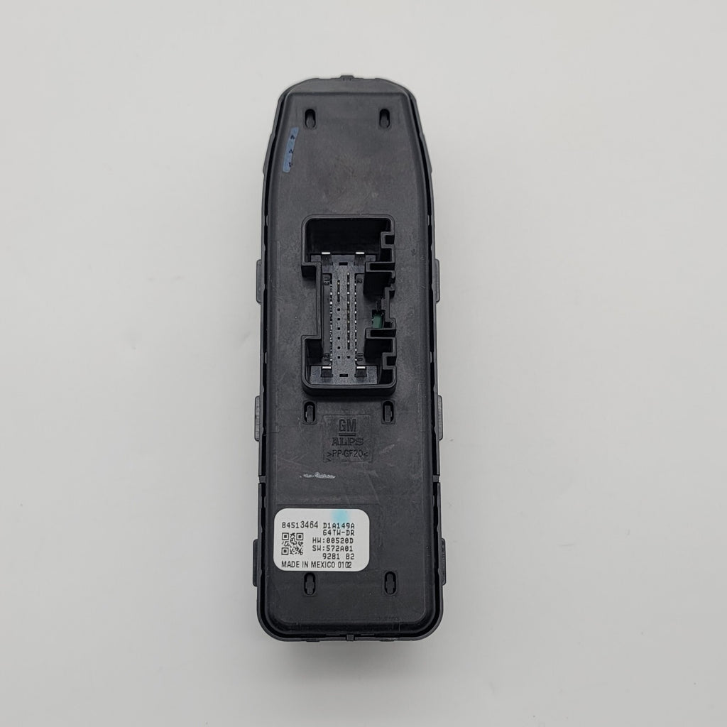 2019- 2024 CHEVROLET TRAVERSE FRONT LEFT SIDE DOOR WINDOW SWITCH OEM 84513464