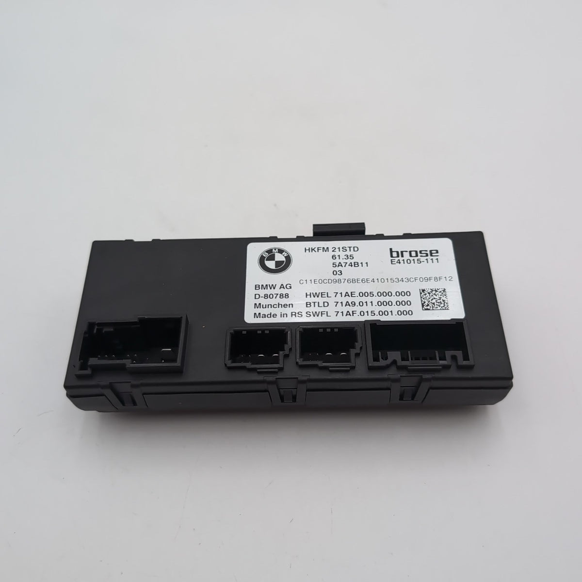 2023 2024 2025 BMW G60 XM X1 X2 X3 Trunk Lid Liftgate Control Module 5A74B11