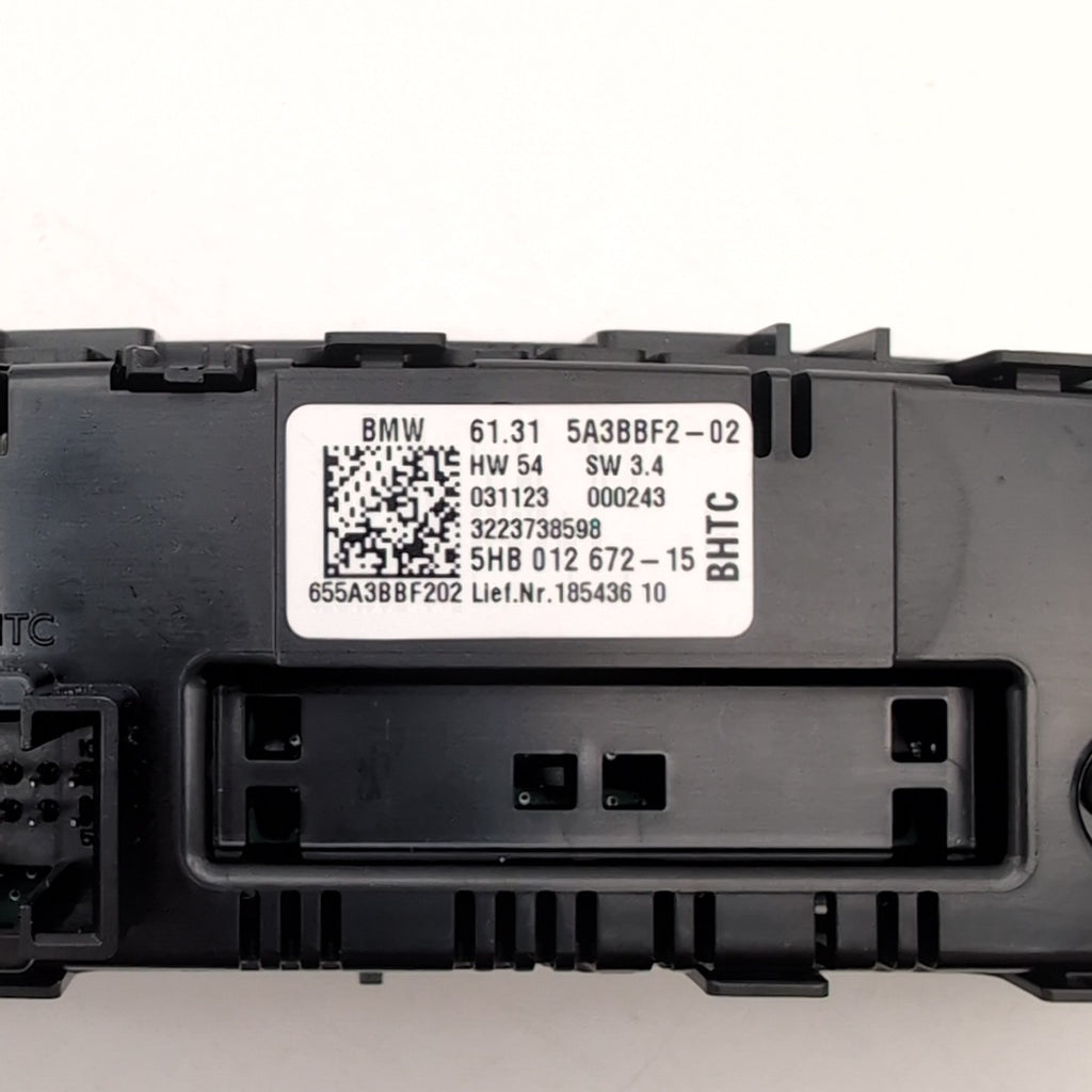 2021 - 2024 BMW X3 X4 Rear AC Heater Climate Control Unit 5A3BBF2