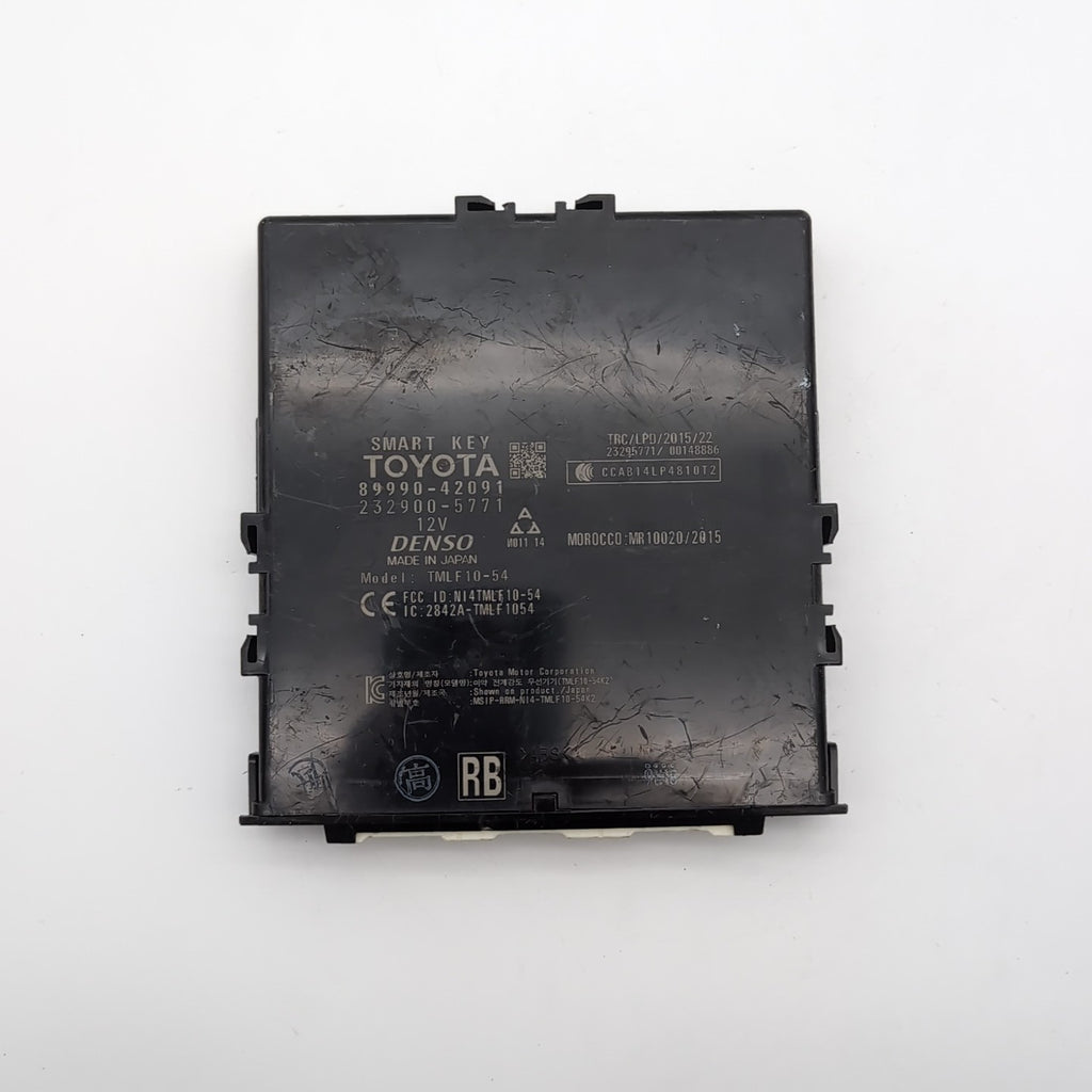 2017 2018 TOYOTA RAV4 SMART KEY KEYLESS ENTRY CONTROL MODULE 89990-42091