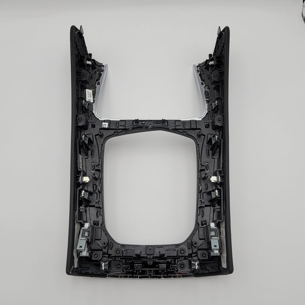 2022 2023 2024 BMW X5 G05 Center Console Bezel Trim Finish Panel Black Leather