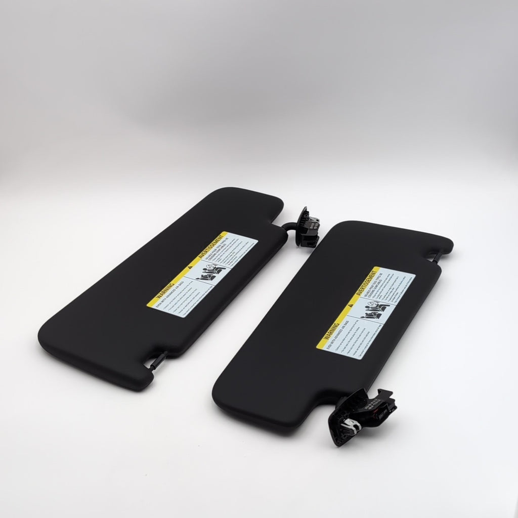 2024 BMW X2 U10 Sun Visor Set Pair Left Right Black OEM 5A1F983 5A1F984