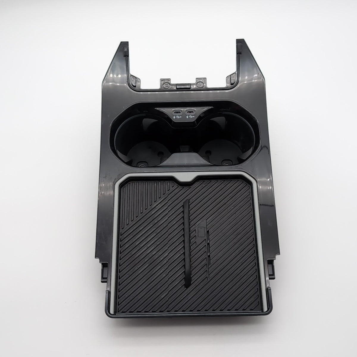 2024 - 2026 BMW 540i 530i 550e G60 Center Console Cup Holder Charging Tray