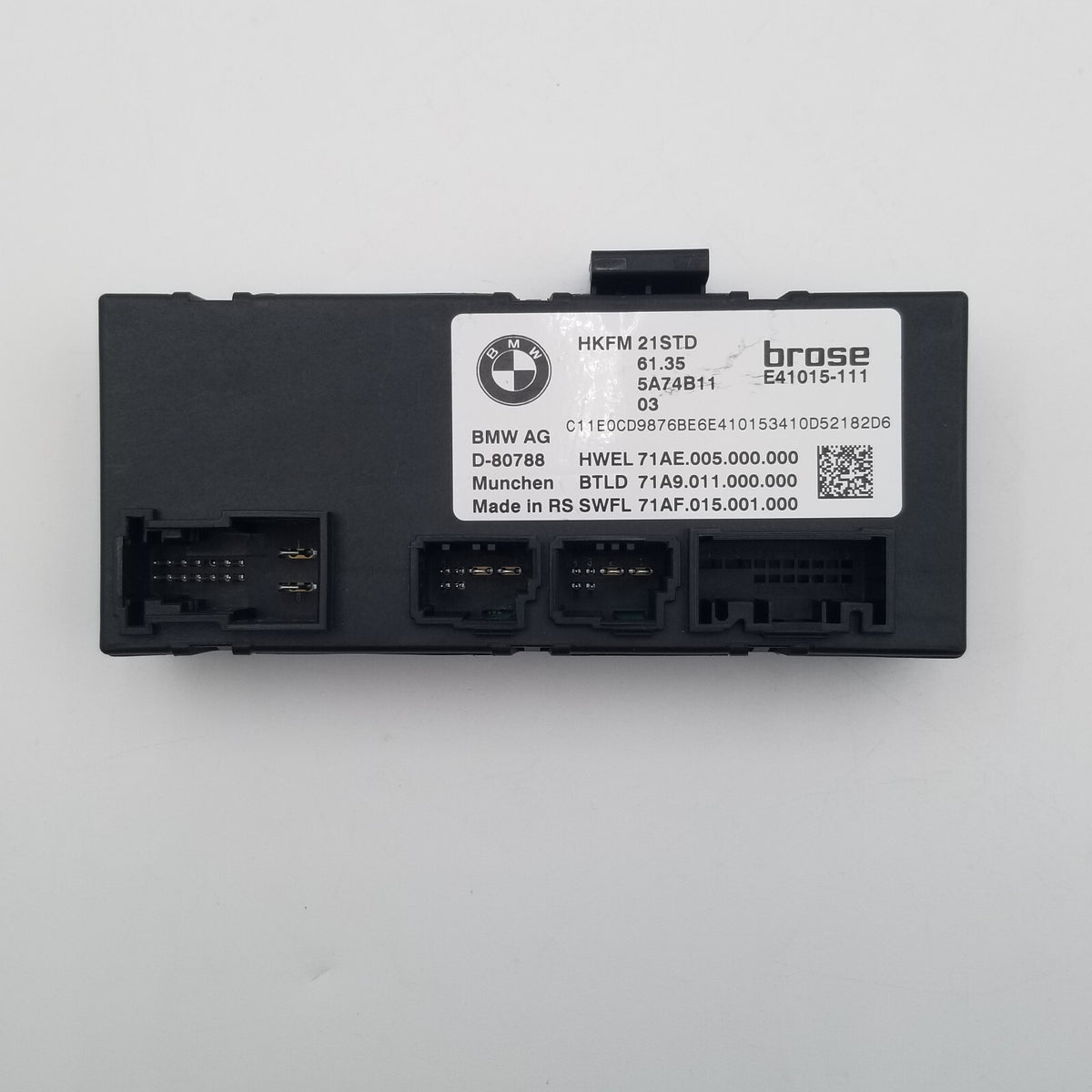 2023 2024 2025 BMW G60 XM X1 X2 X3 Trunk Lid Liftgate Control Module 5A74B11
