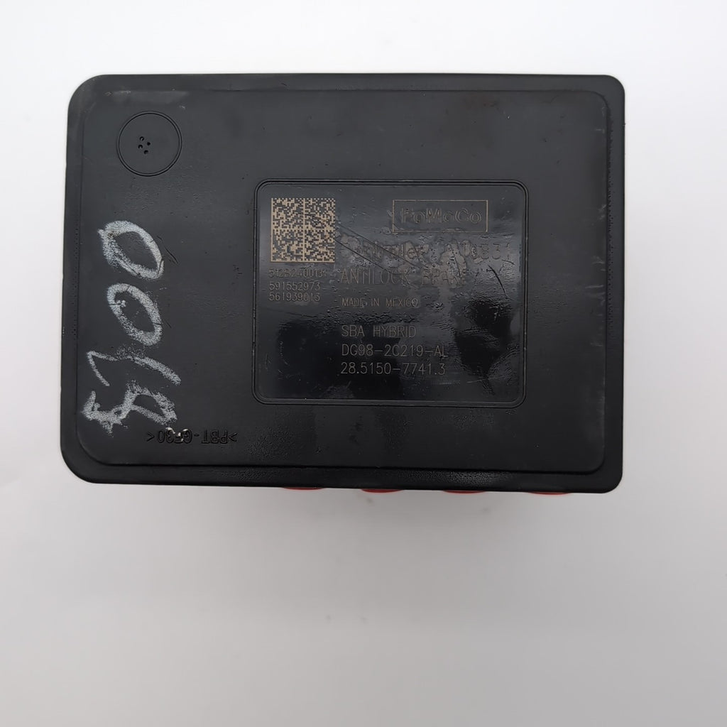2013 Ford Fusion 2.0l ABS Anti Lock Brake Pump Control Unit DG98-2C555-AL