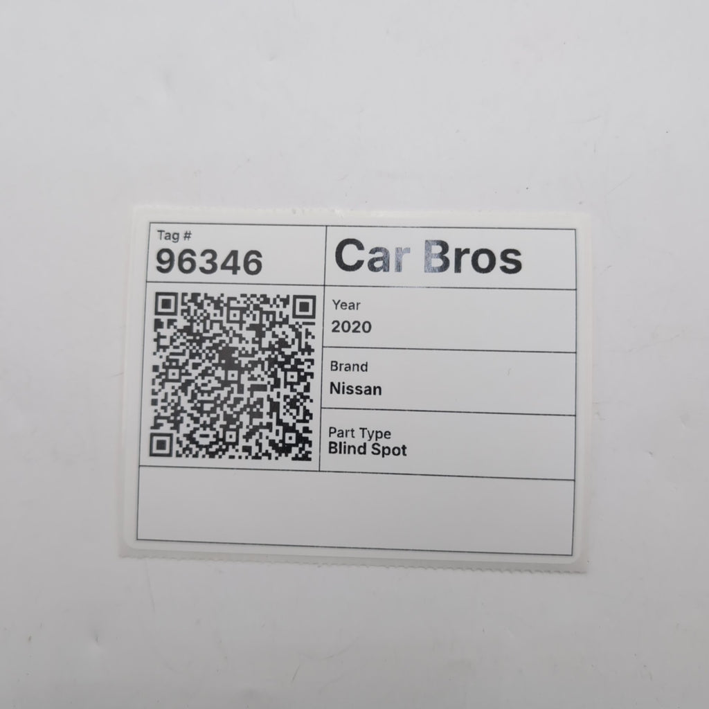 2019 - 2021 Nissan Qashqai Rogue Rear Right Blind Spot Radar Sensor 284K0HV01A