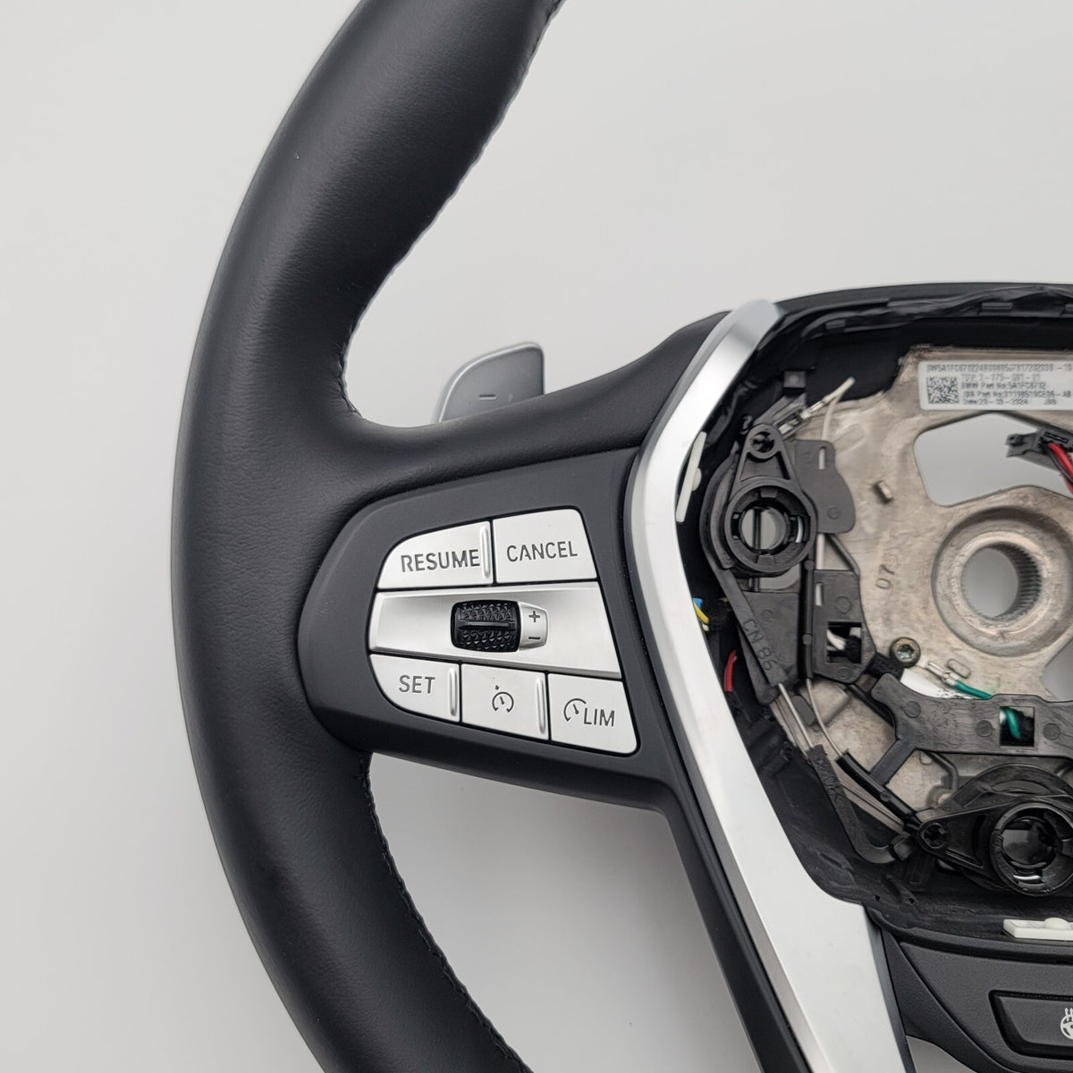 2018- 2023 OEM BMW G01 X3 Sport Leather Steering Wheel HEATED Paddle Shifters