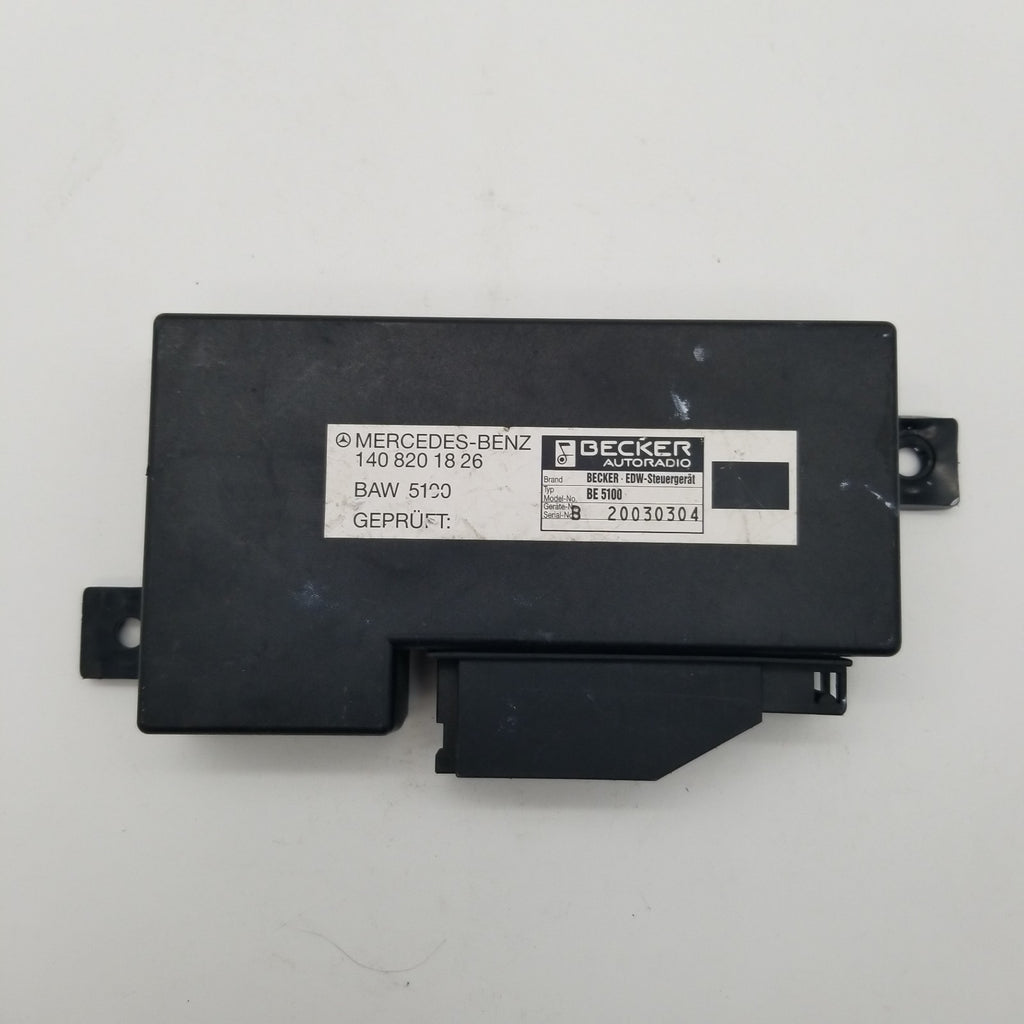 90-92 Mercedes W140 300SD 500SL Anti Theft Key Alarm Control Module 1408201826