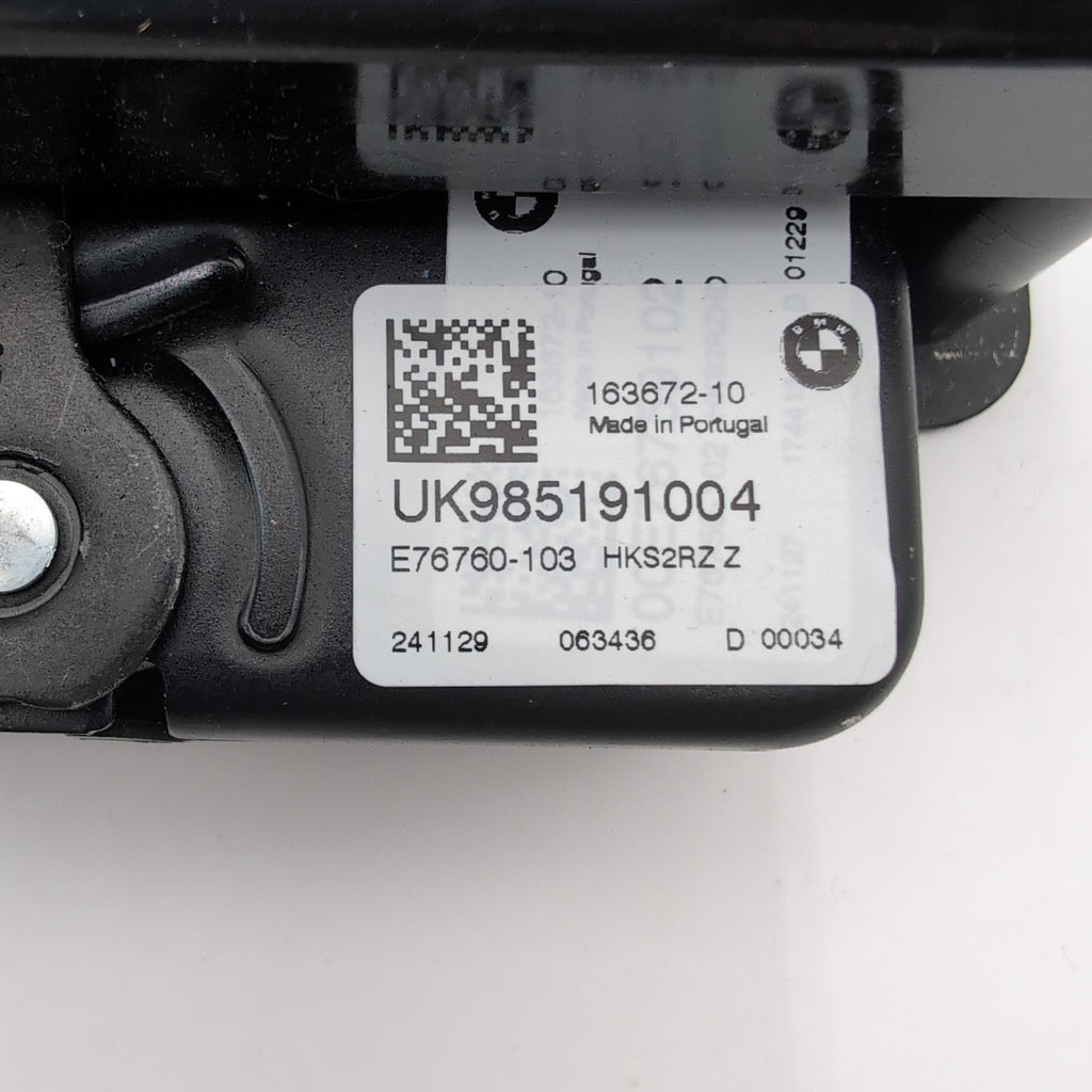 2023 - 2025 BMW i4 G26 Rear Trunk Lid Liftgate Latch Actuator Assembly 9851910