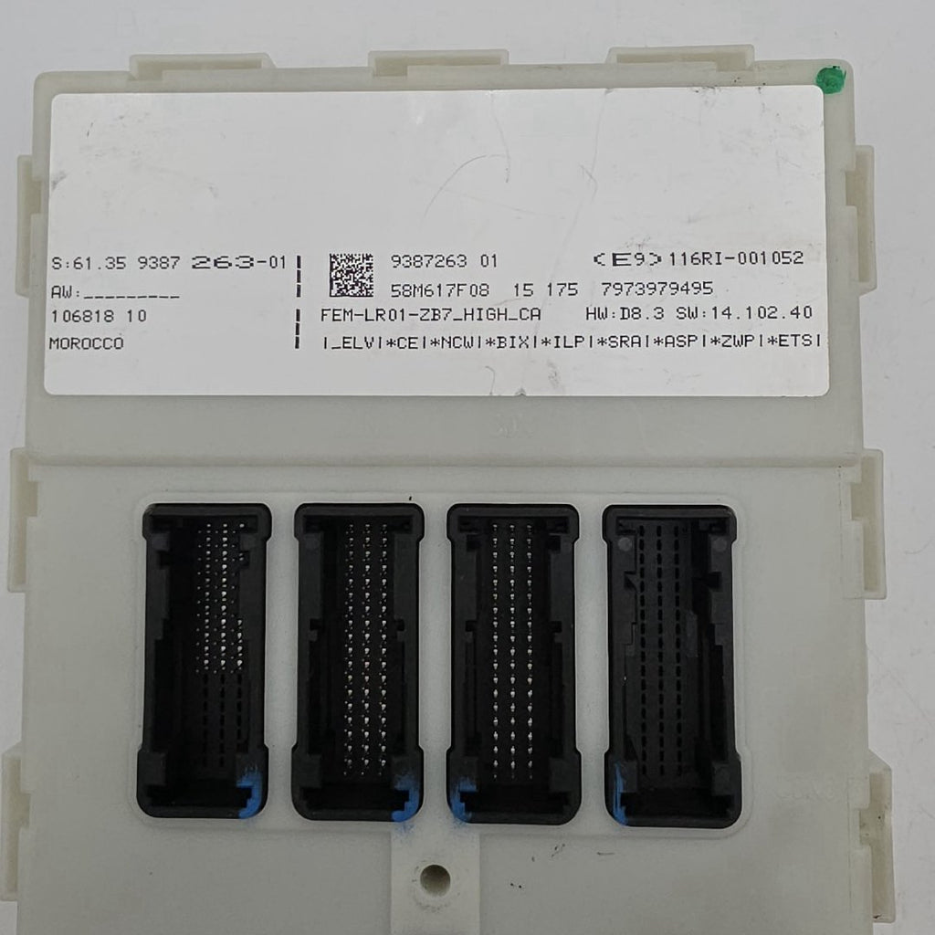 2012- 2020 BMW 328i F30 F22 F83 F33 M3 M4 Body Controller Module 9387263