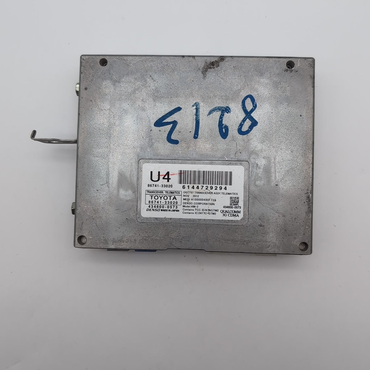 2013 2014 2015 Lexus CT200H Telematics Transceiver Module OEM 8674133020