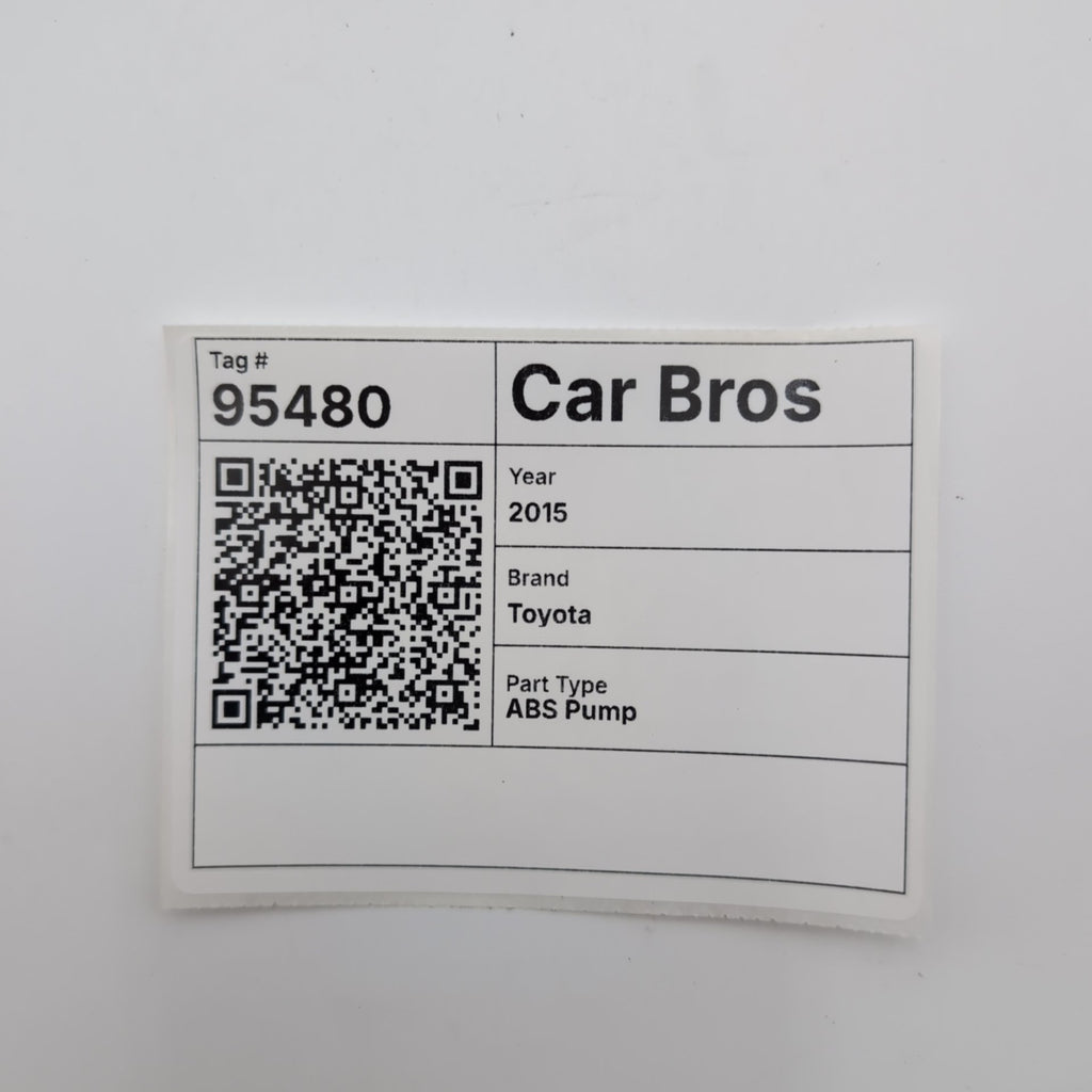 2015 Toyota Yaris ABS Anti Lock Brake Pump Control Unit 44540-52451