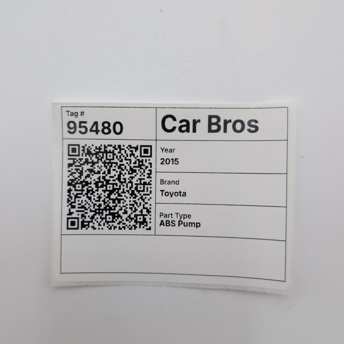 2015 Toyota Yaris ABS Anti Lock Brake Pump Control Unit 44540-52451
