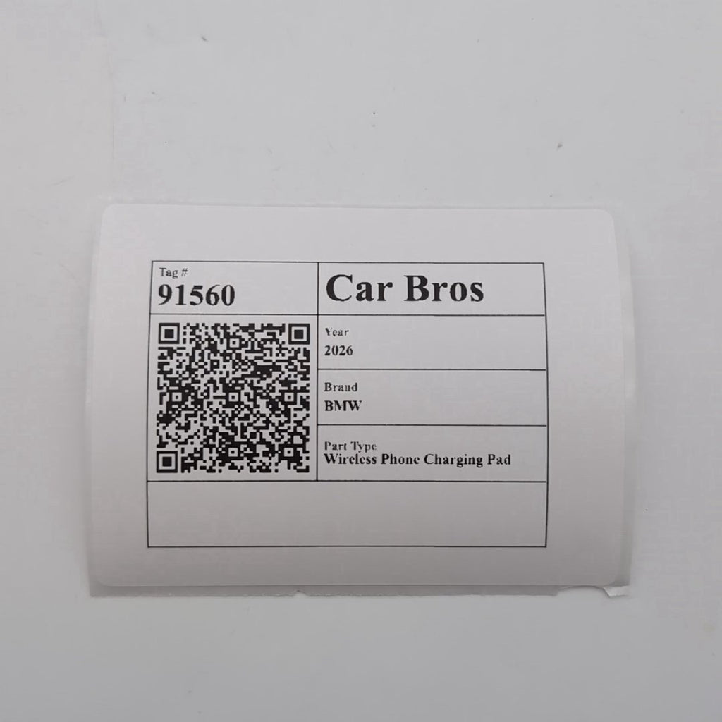 2021 - 2026 BMW 330i M340i G20 X3 X4 X5 X6 X7 Wireless Charging Pad Tray 5B5FF97