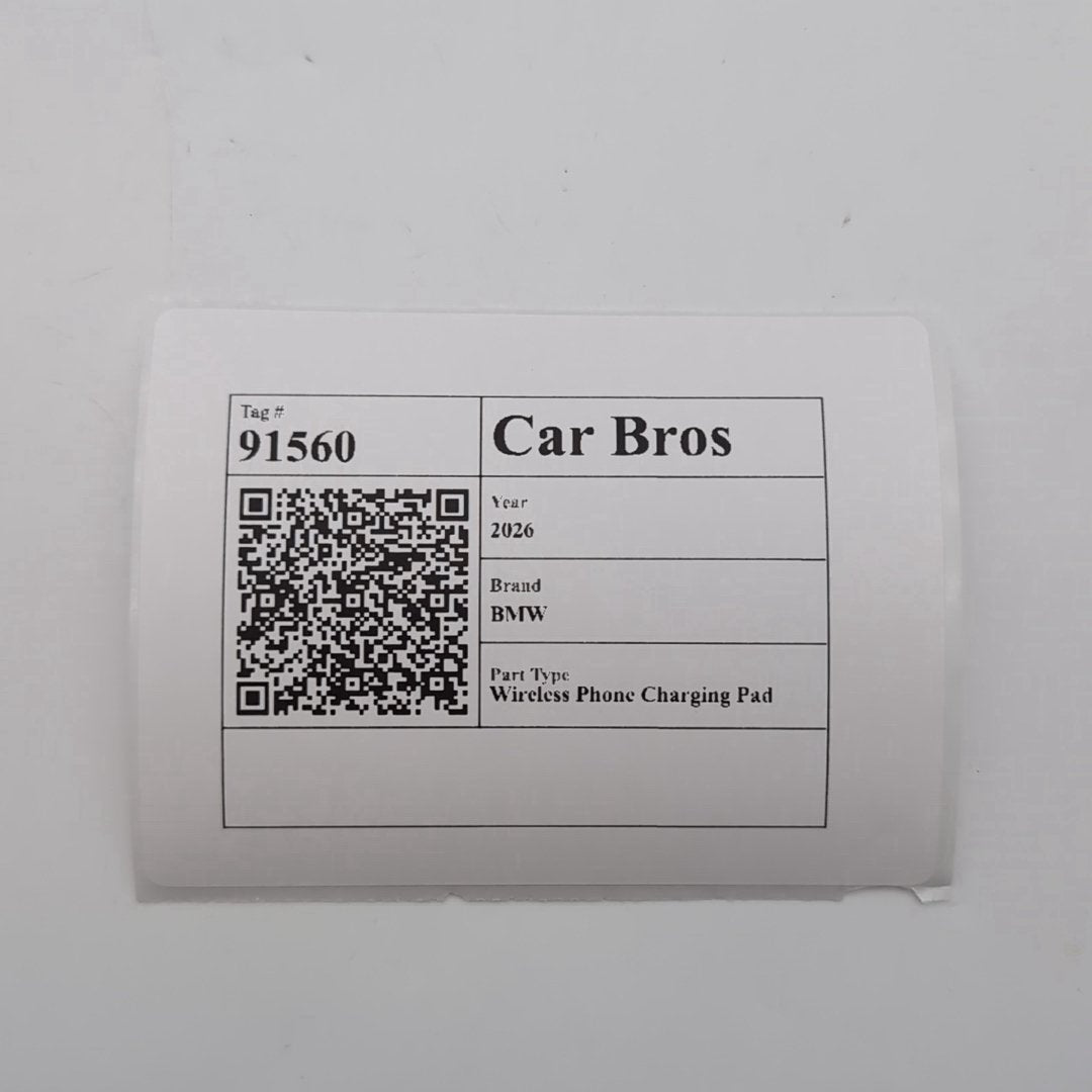 2021 - 2026 BMW 330i M340i G20 X3 X4 X5 X6 X7 Wireless Charging Pad Tray 5B5FF97