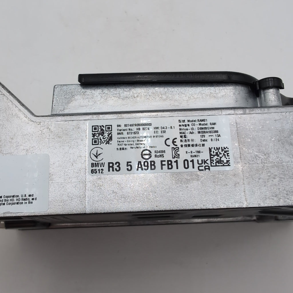 2022 - 2025 BMW G20 U06 X1 X2 X3 Radio Receiver Control Module 5A9BFB1