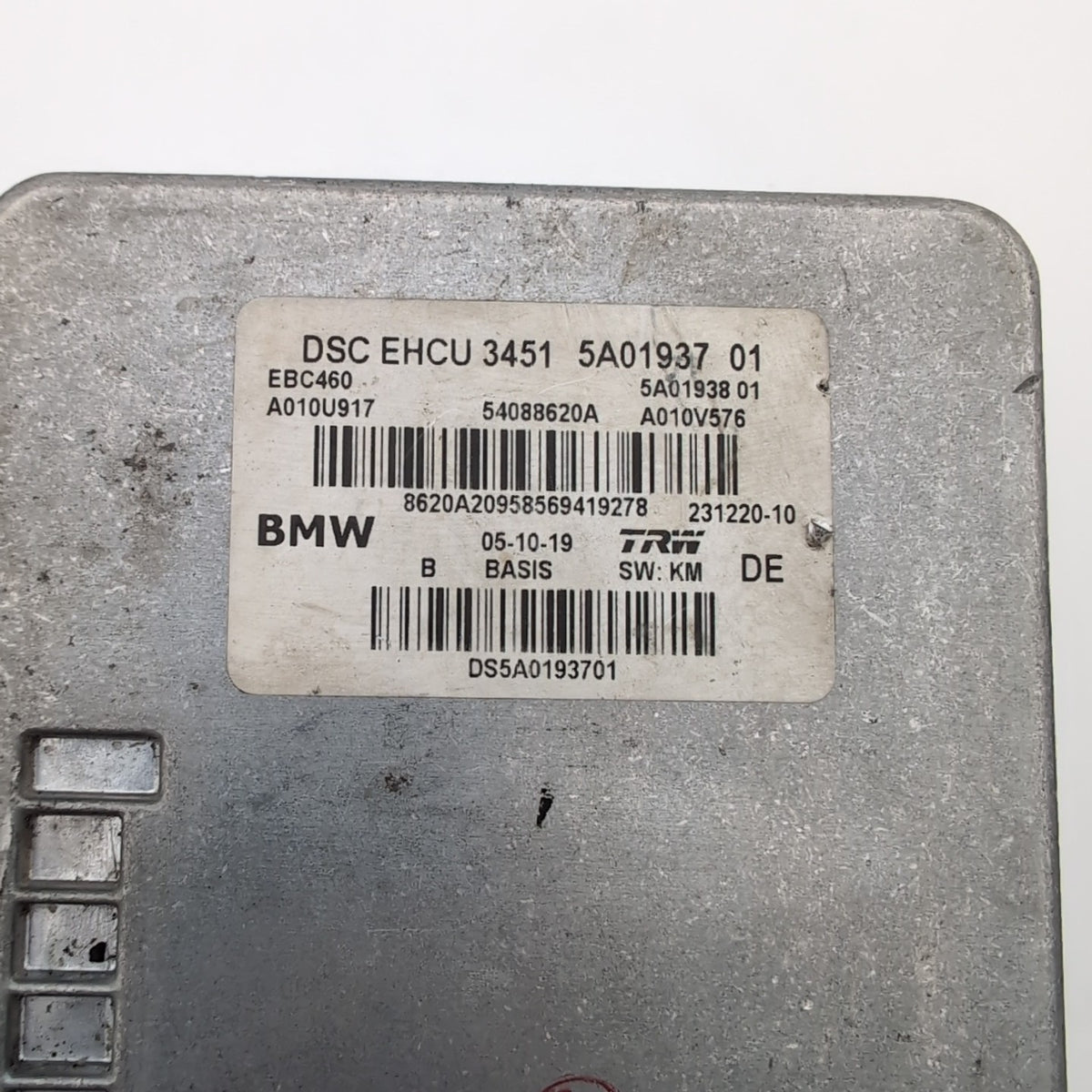 2019 2020 BMW X3 G01 2.0L ABS Anti Lock Brake Pump Control Unit OEM 5A01937