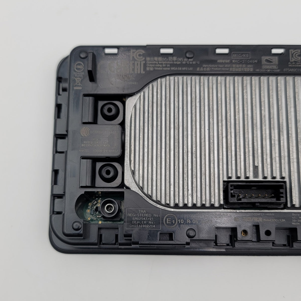 2021 - 2025 BMW G20 G80 M3 Front Center Console Wireless Charging Pad Tray