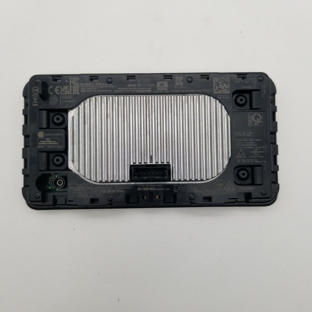 2021 - 2025 BMW G20 G80 M3 Front Center Console Wireless Charging Pad Tray
