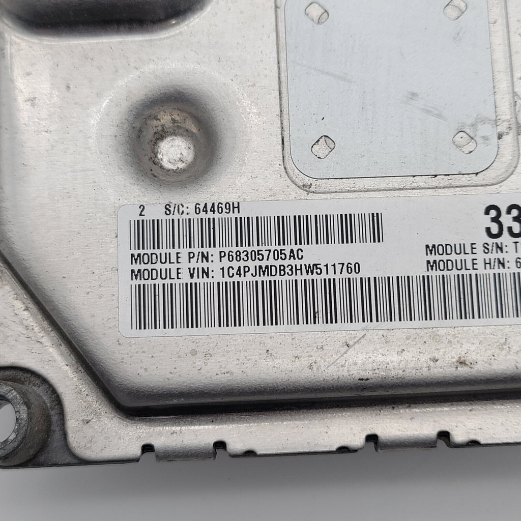 2016 Jeep Cherokee Computer Brain Engine 4X4 ECU ECM EBX Module P68258531AB