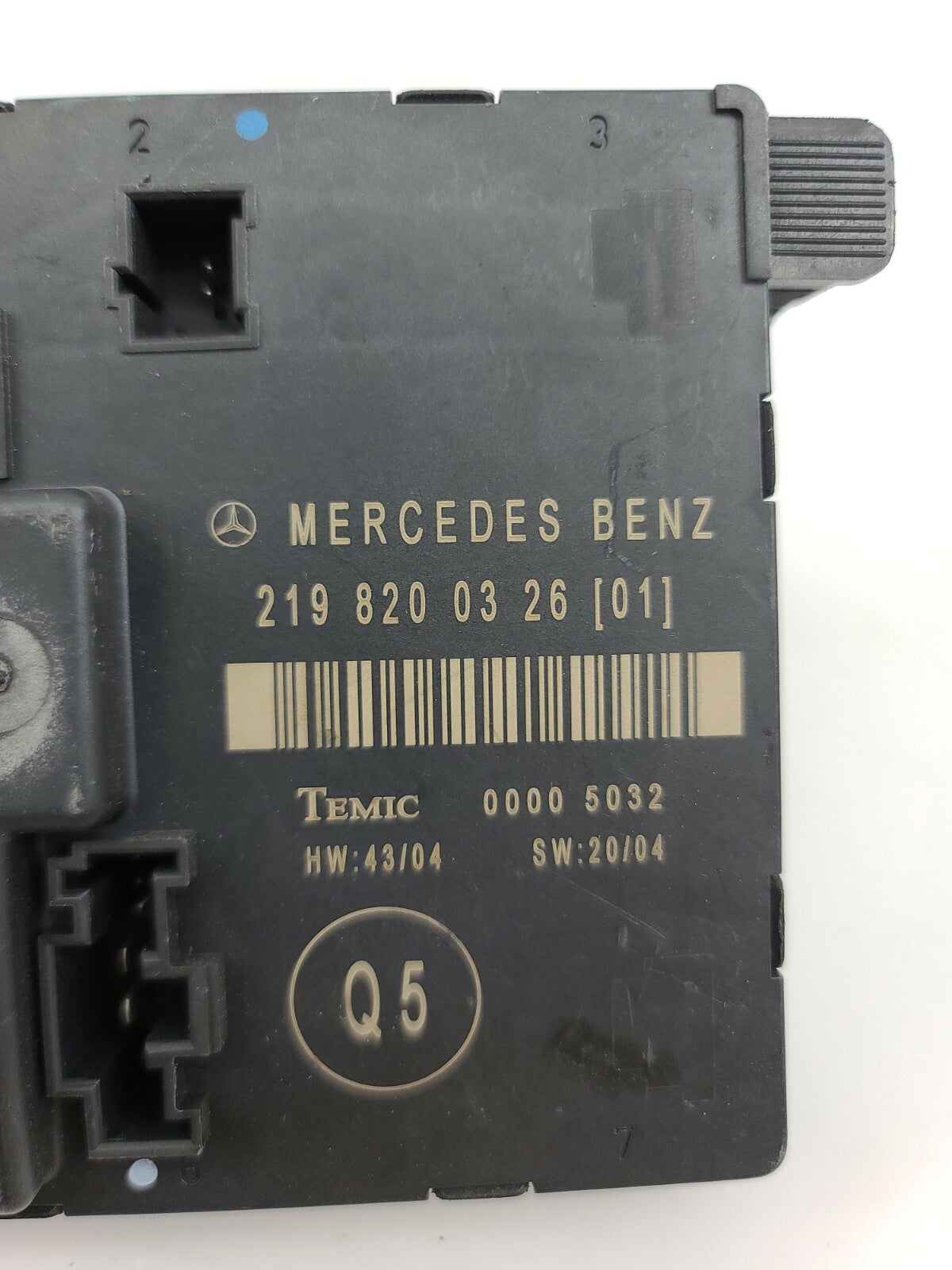 2006- 2011 Mercedes W219 Cls500 Rear Right Passenger Side Door Control Module