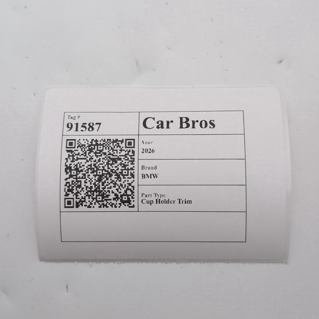 2023 - 2026 BMW X5 X6 X7 Front Cup Holder Trim Cover 6842025