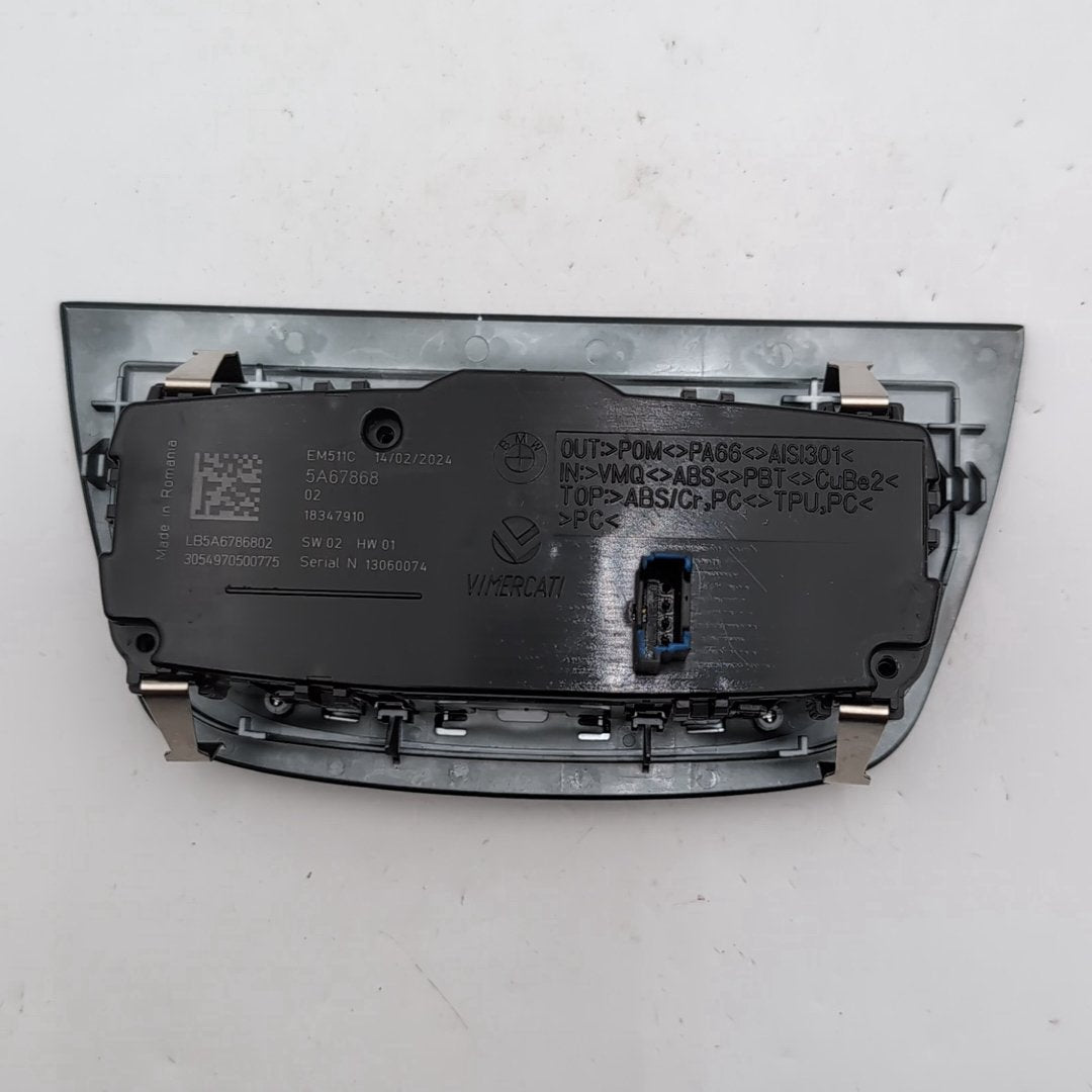 2019 - 2024 BMW G01 G02 F97 F98 X3 X4 Light Control Switch Panel 5A67868