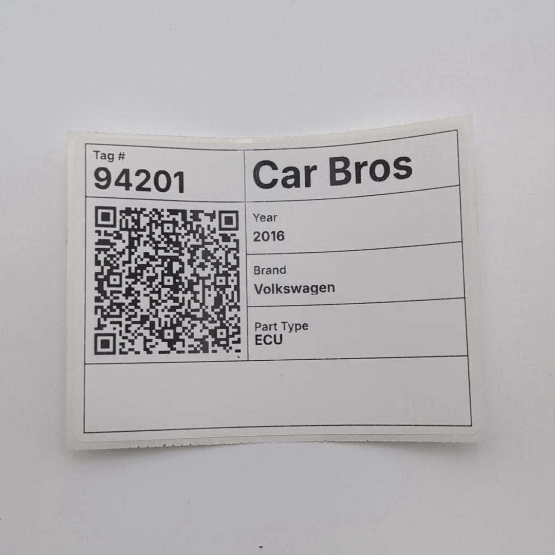 2014 2015 2016 2017 Volkswagen Jetta Engine Computer Control Module 06K907425C