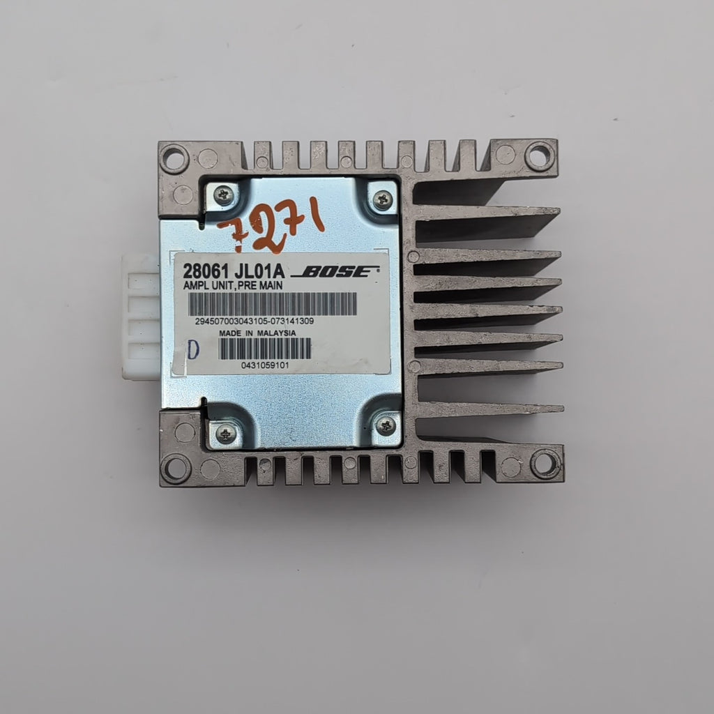 2008 2009 Infiniti G37 Bose Pre-Main Amplifier 28061-JL01A