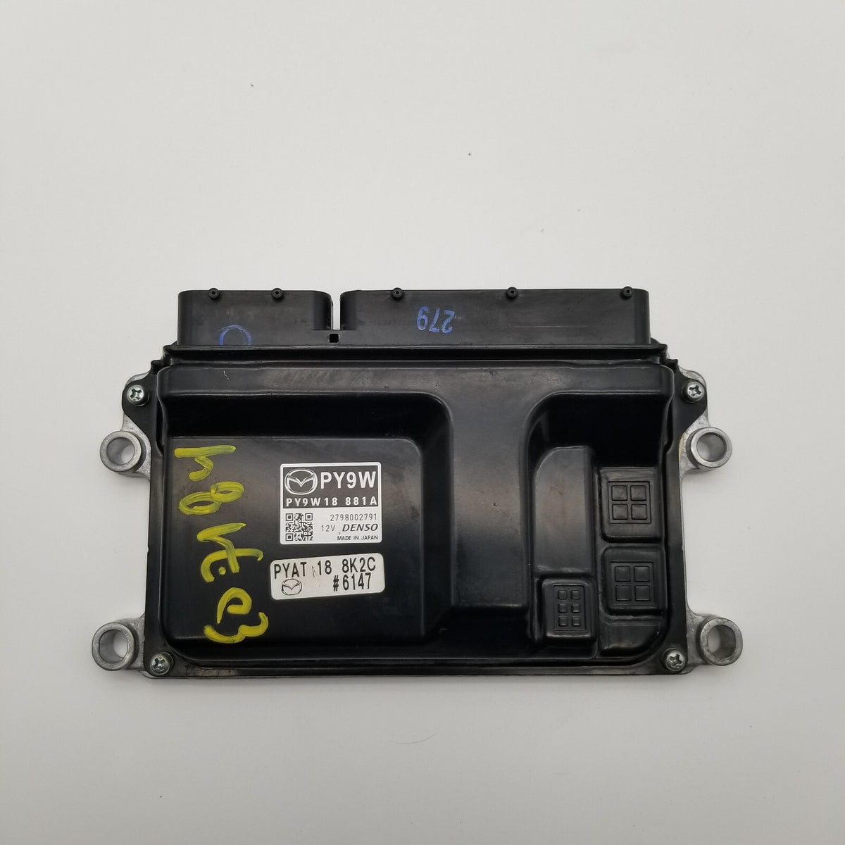2016 2017 Mazda 6 Powertrain Computer Control Module PCM ECM ECU PY9W18881A