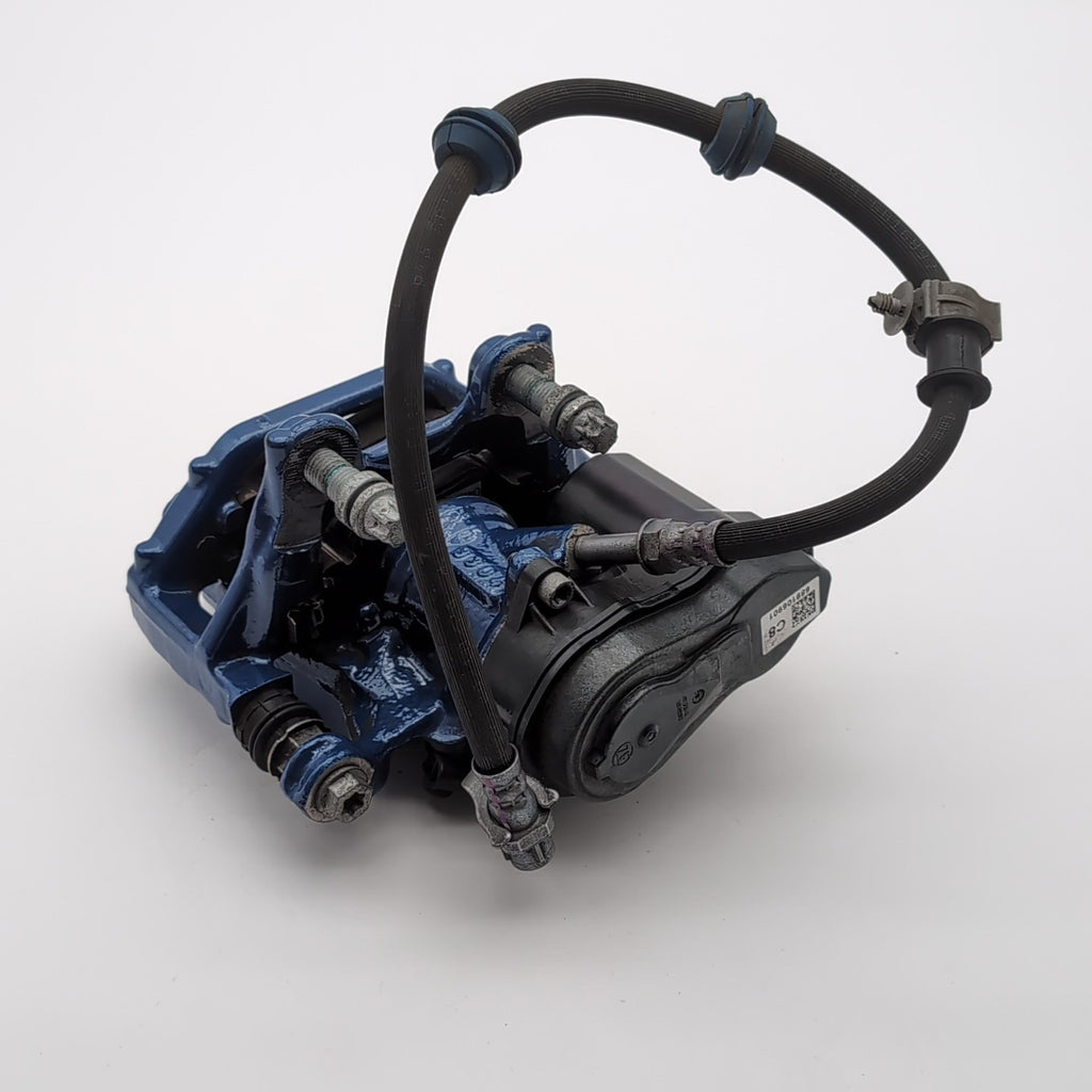 2025 BMW X1 U11 Rear Left Brake Caliper Blue OEM 6891069