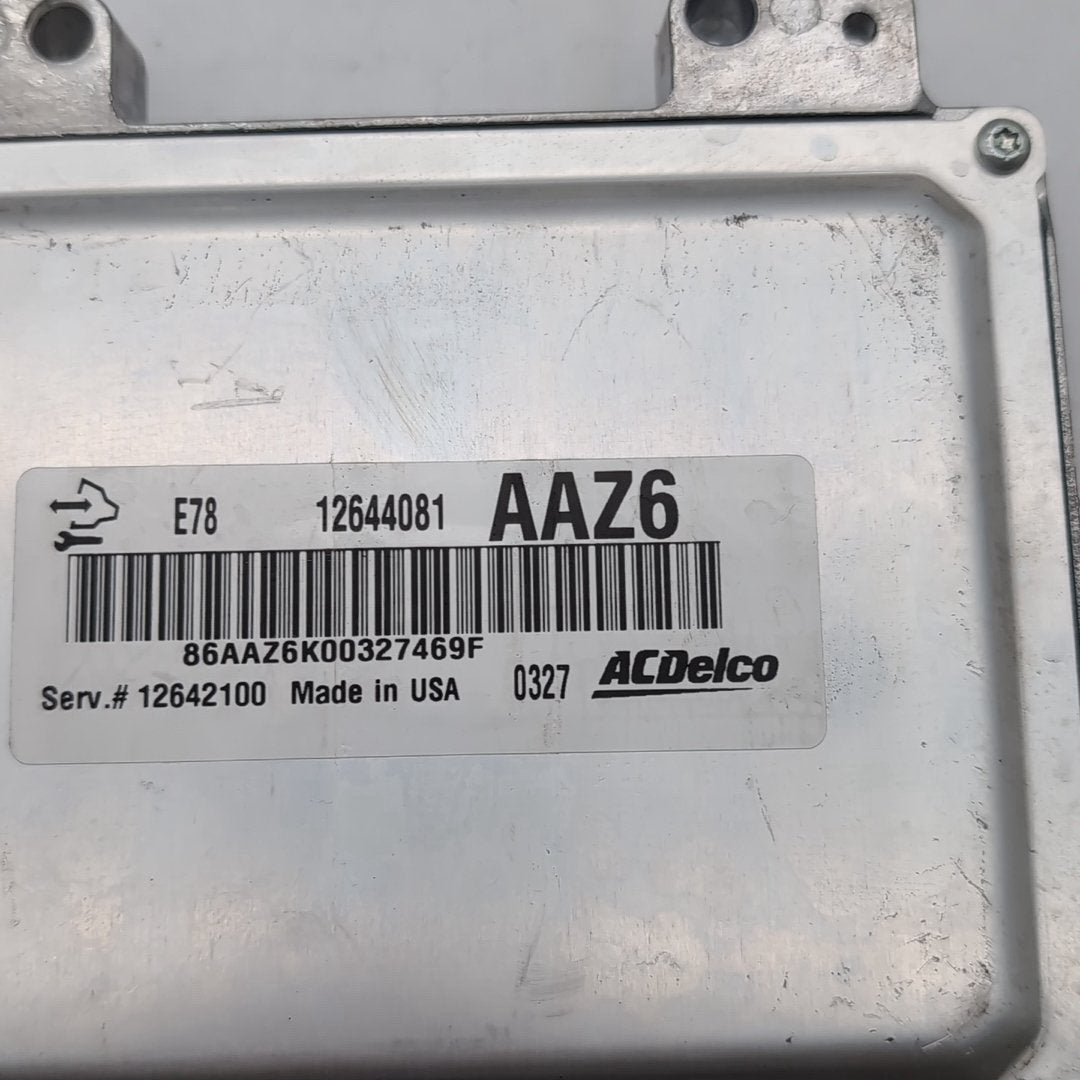 2011 Chevrolet Cruze Engine Computer Control Module ECU E78 12644081