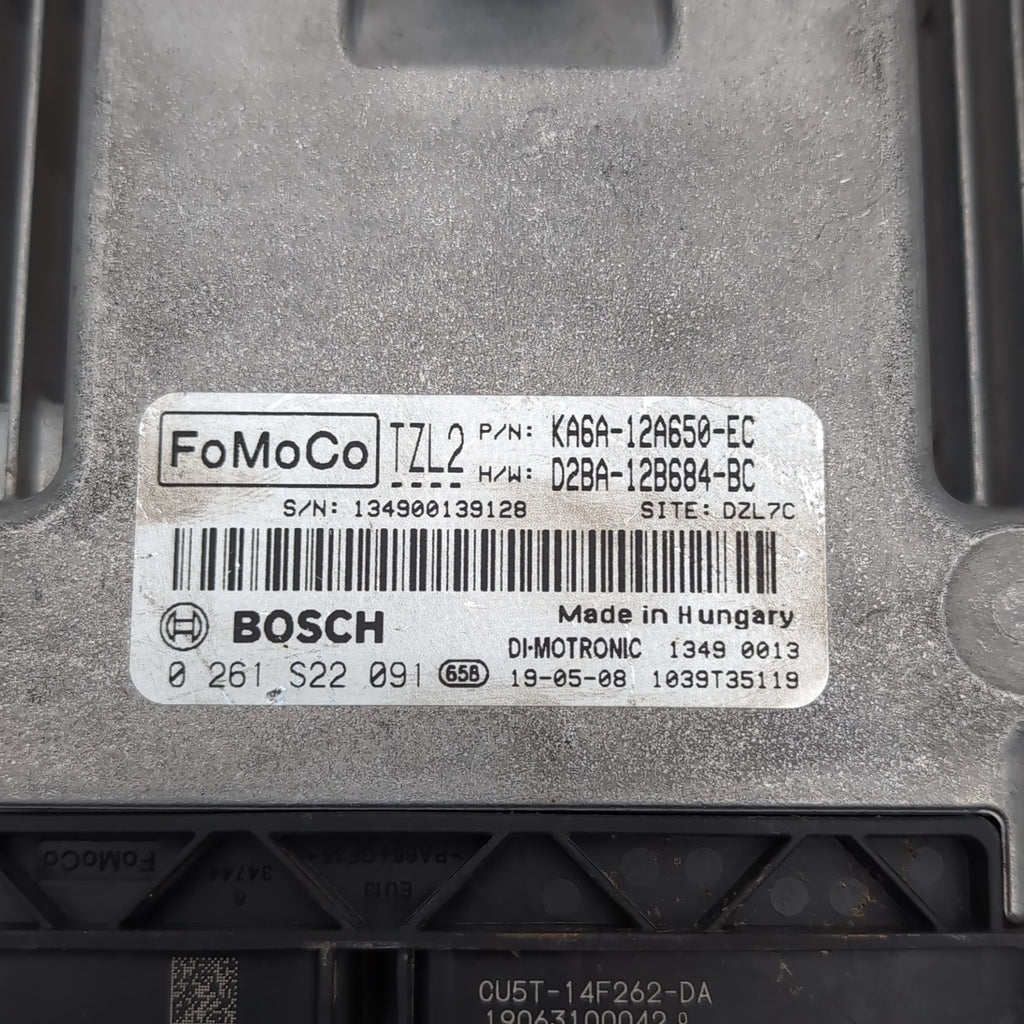 2019 Ford Fiesta Engine Computer Control Module ECU ECM OEM KA6A-12A650-EC