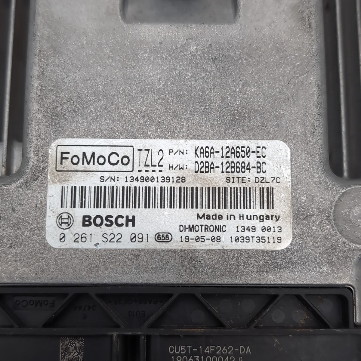 2019 Ford Fiesta Engine Computer Control Module ECU ECM OEM KA6A-12A650-EC