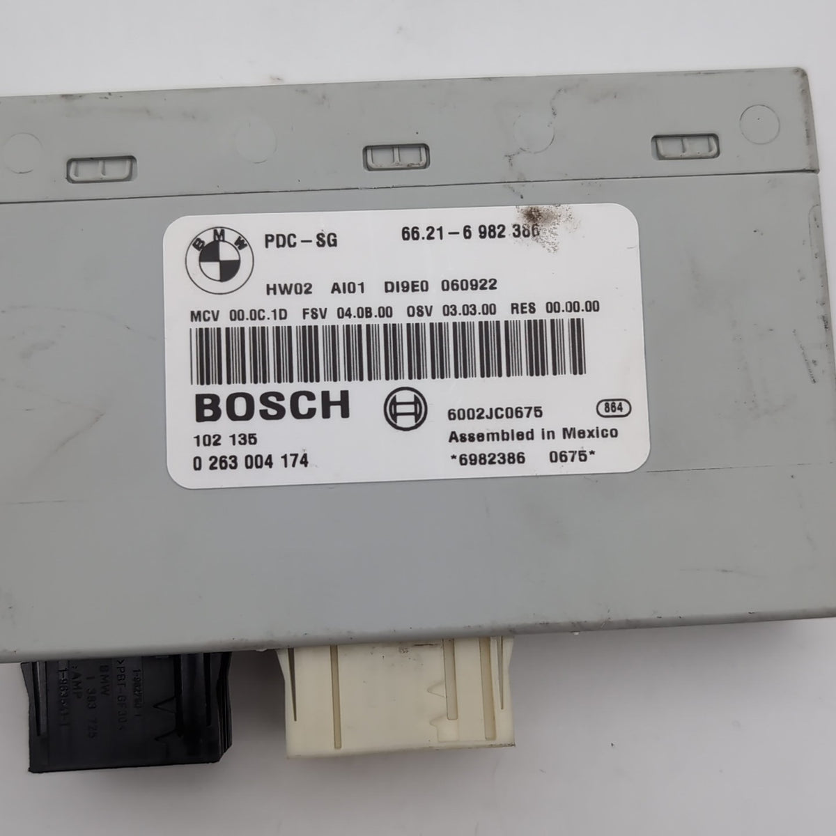 2006 2007 2008 BMW 325i 328i 330i PDC Parking Assist Control Module 6982386