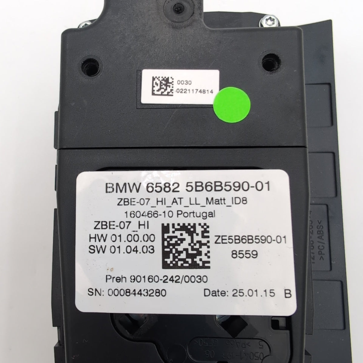 2022 - 2025 BMW G20 G23 G26 G42 iDrive Navigation Media Switch Knob 5B6B590