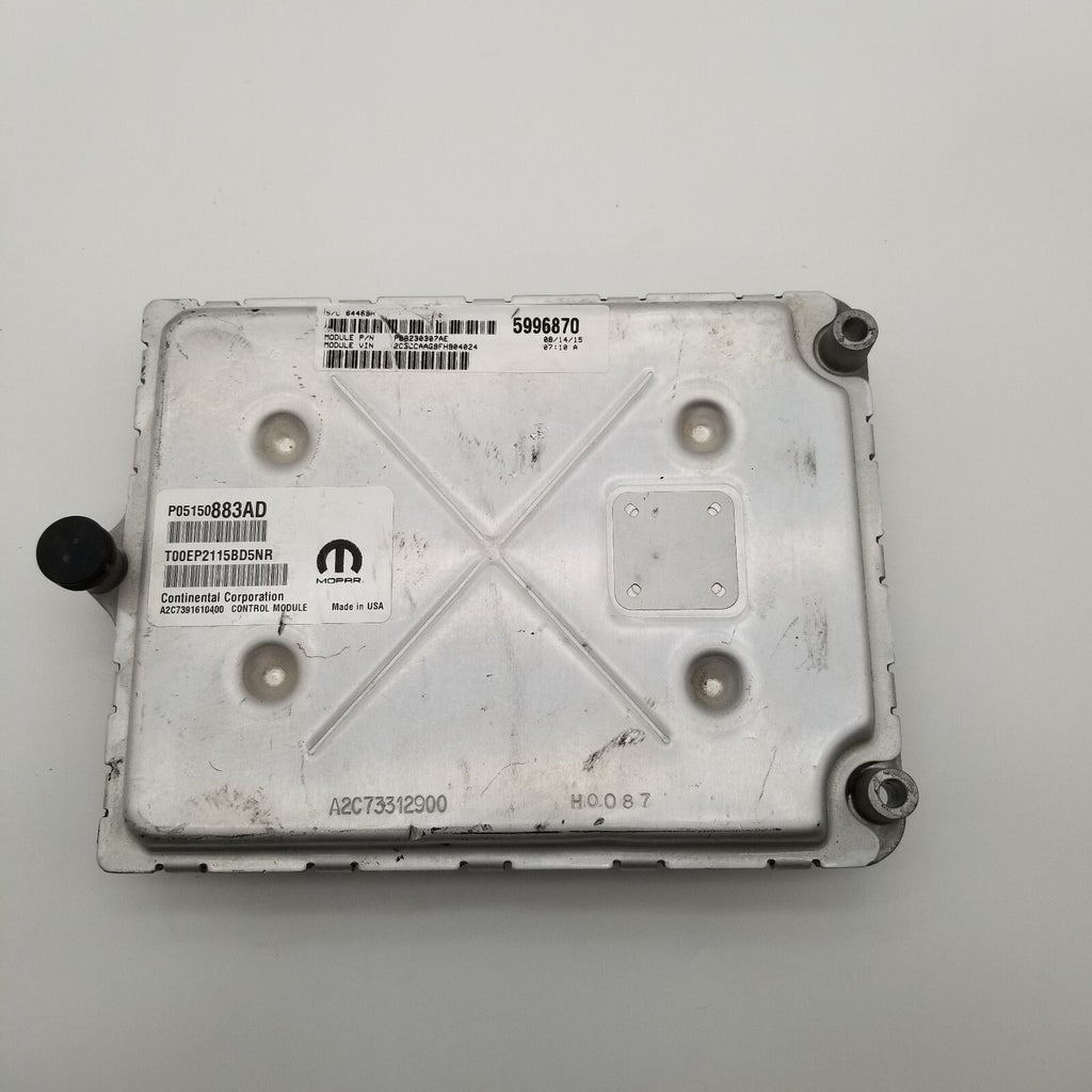 2015 Chrysler 300 P05150883AD Computer Brain Engine Control ECU ECM EBX Module