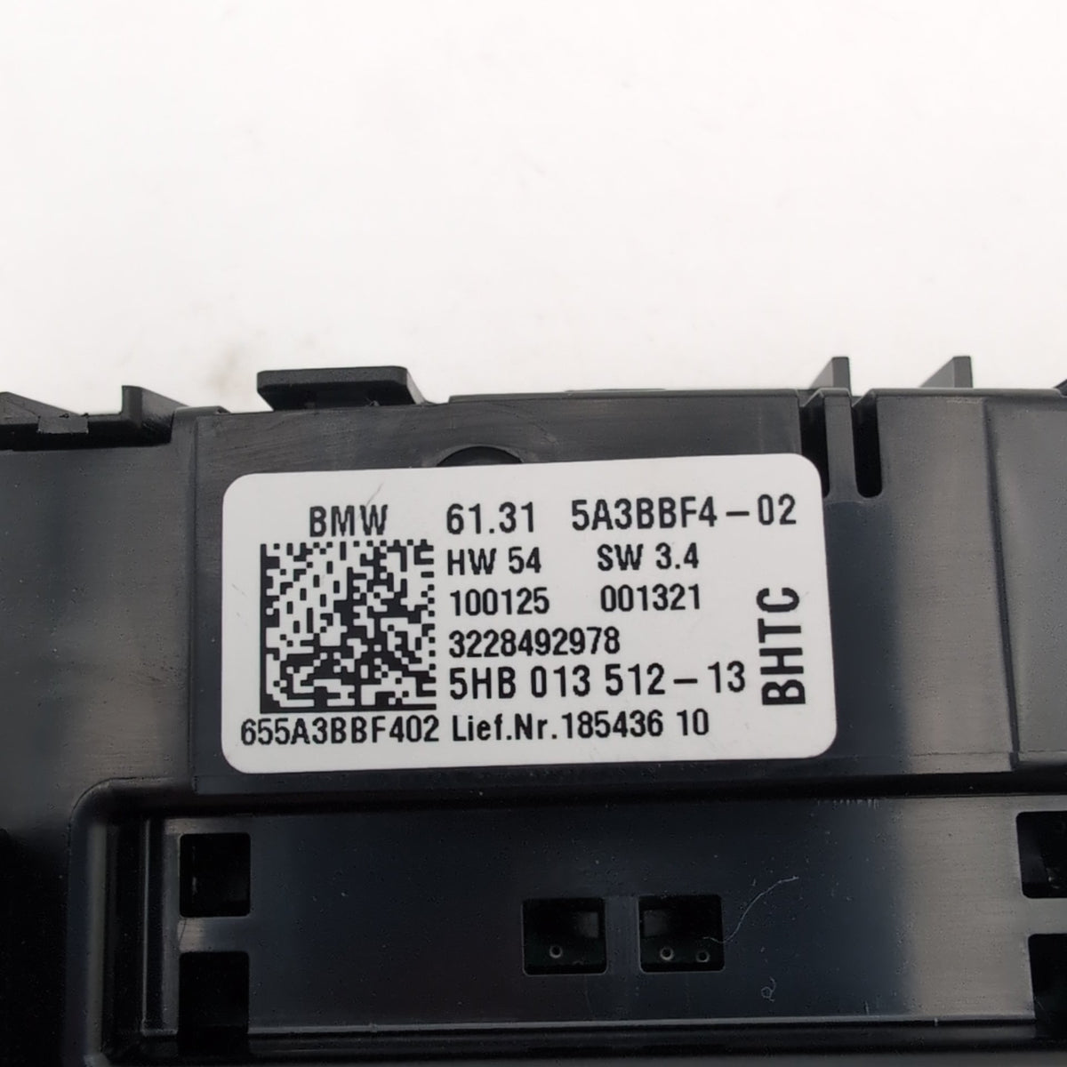 2021 - 2026 BMW G42 G20 G80 G82 G26 Rear AC Heater Climate Control Unit 5A3BBF4
