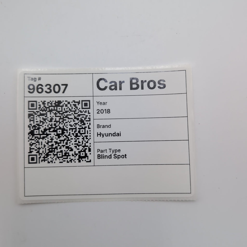 2018 2019 Hyundai Sonata Rear Blind Spot Monitor Radar Sensor C195855000