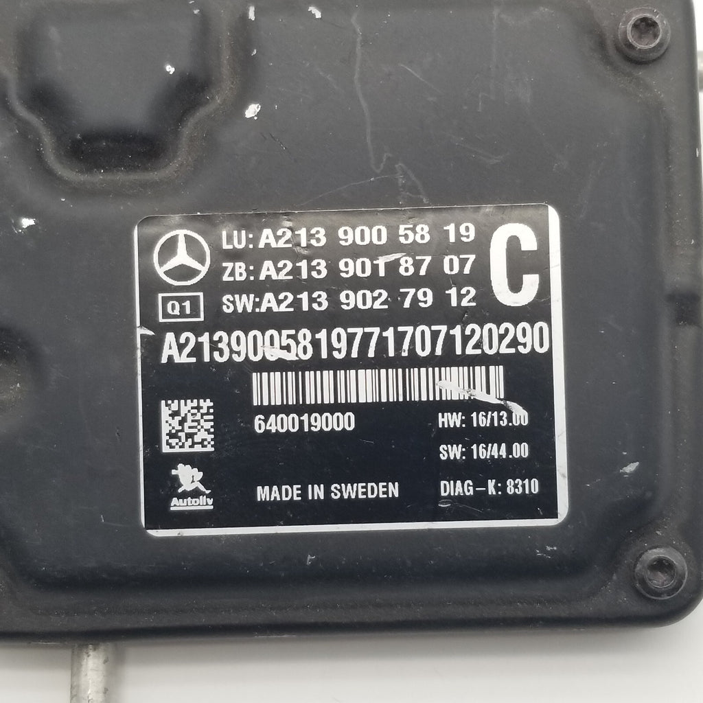 2016 2017 2018 MERCEDES-BENZ E-CLASS W213 WINDSHIELD CAMERA SENSOR A2139005819