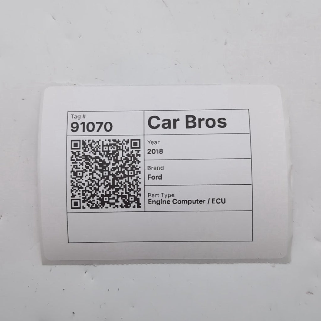 2018 - 2021 Ford EcoSport Engine Computer Control Module ECU GN15-12A650-AGB