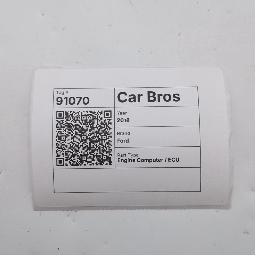 2018 - 2021 Ford EcoSport Engine Computer Control Module ECU GN15-12A650-AGB