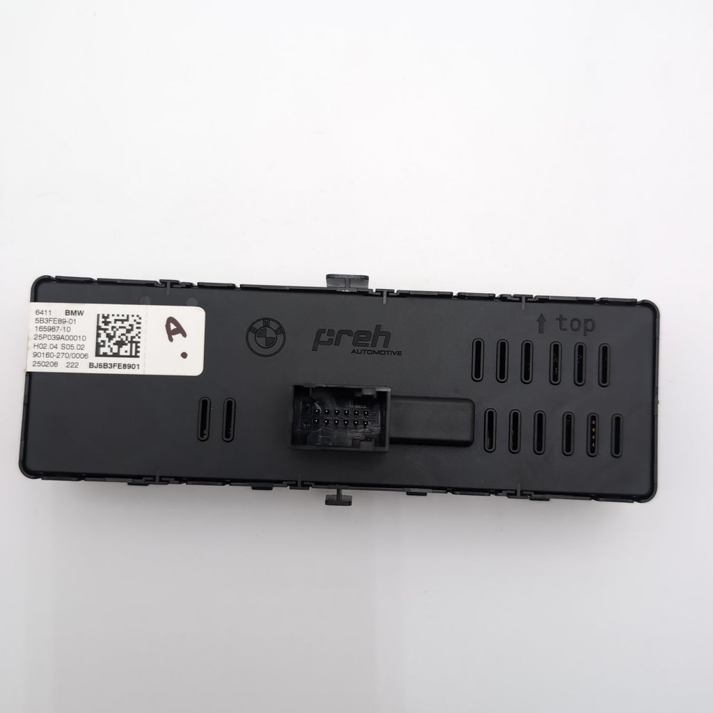 2024 2025 2026 BMW X3 G45 Rear AC Heater Climate Control Panel 5B3FE89