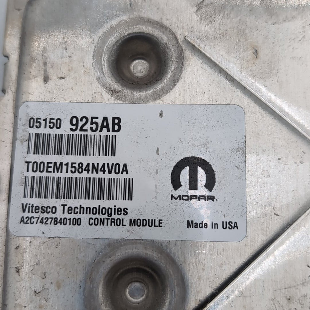 2015 Chrysler 200 3.6L Engine Computer Control Module ECU 05150925AB