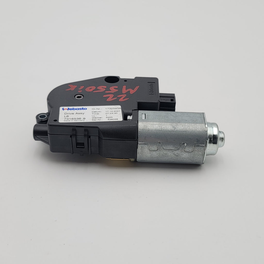 2018 2019 2020 2021 2022 BMW G30 G31 M550i Sunroof Motor Drive Unit OEM 7316536